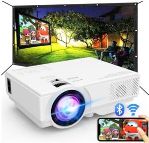 Read more about the article NISOO Projector with Wifi and Bluetooth – Elevate Your Home Entertainment